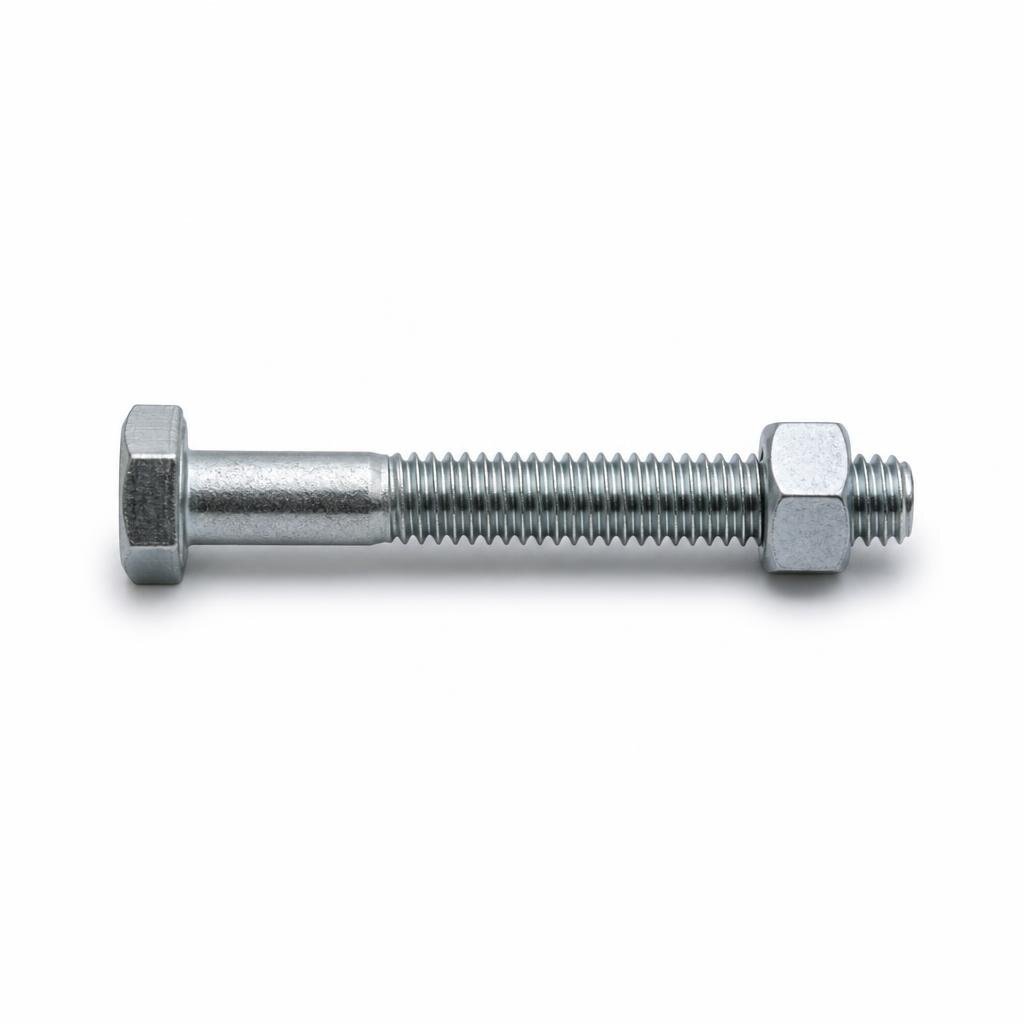 1/4" X 3 1/2" G.I BOLT & NUT