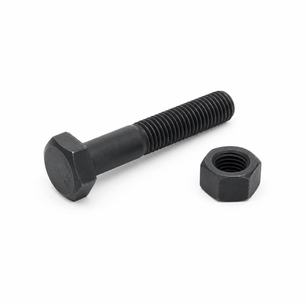 M24 X 75 BLACK BOLT & NUT SET
