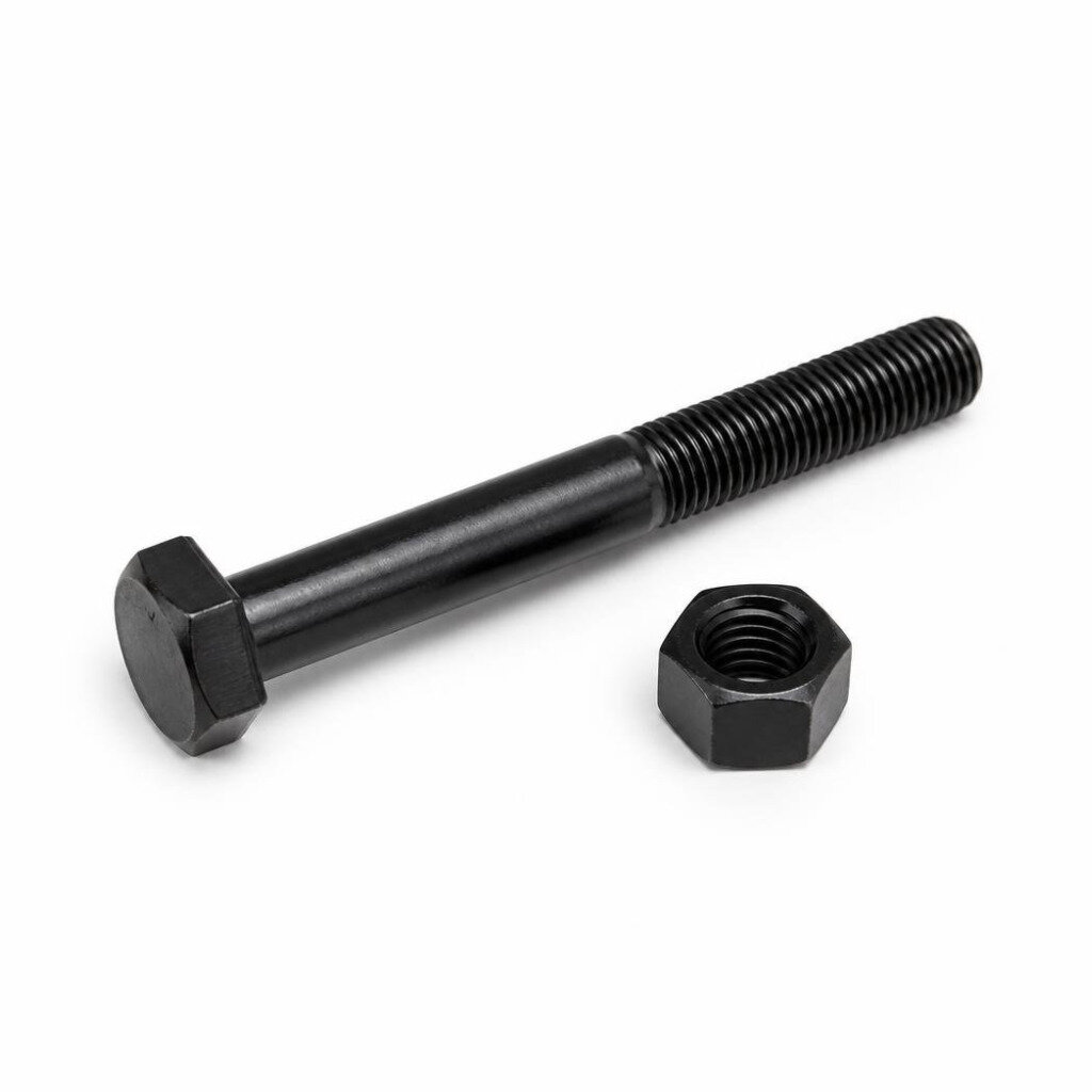 M24 X 90 BLACK BOLT & NUT SET