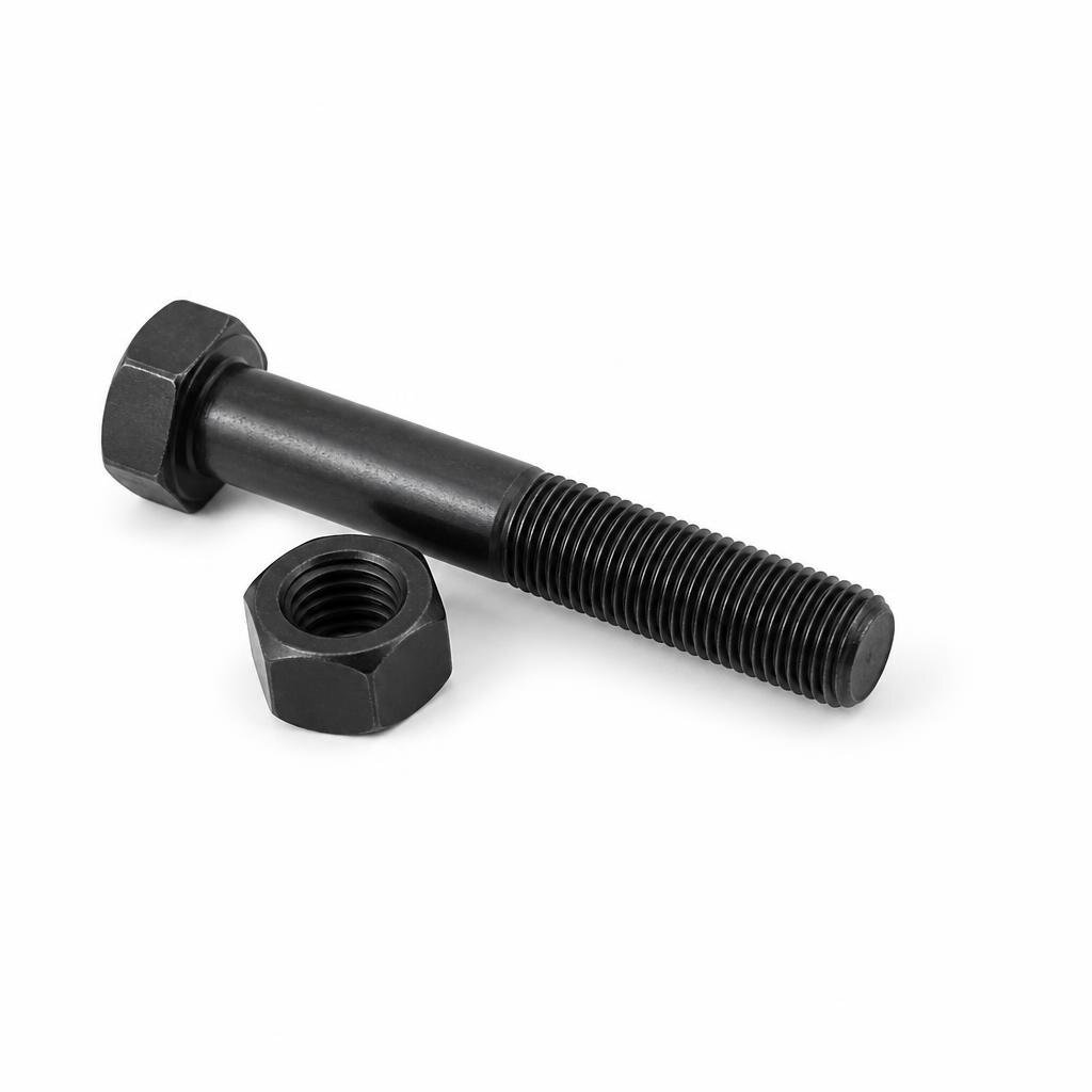 M24 X 100MM BLACK BOLT & NUT SET