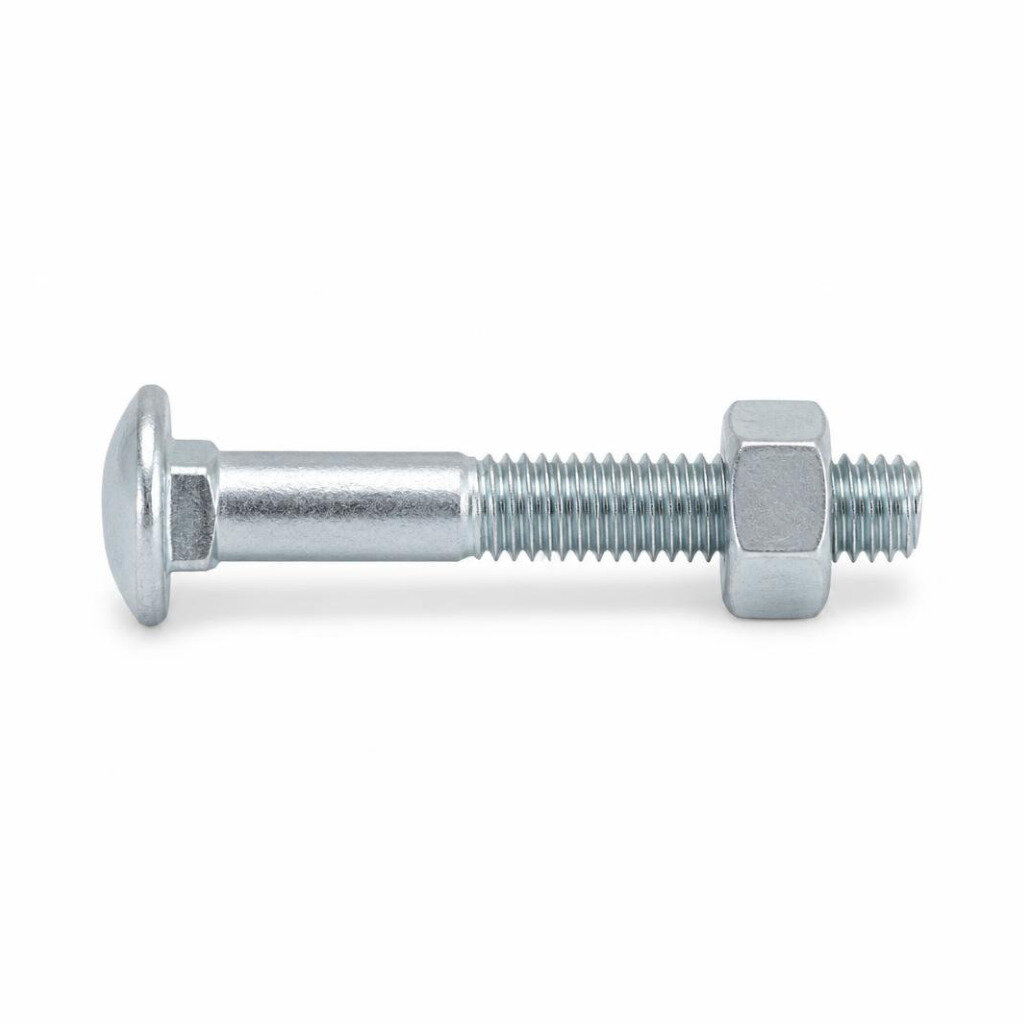 5/16" X 1" CARRIAGE BOLT & NUT