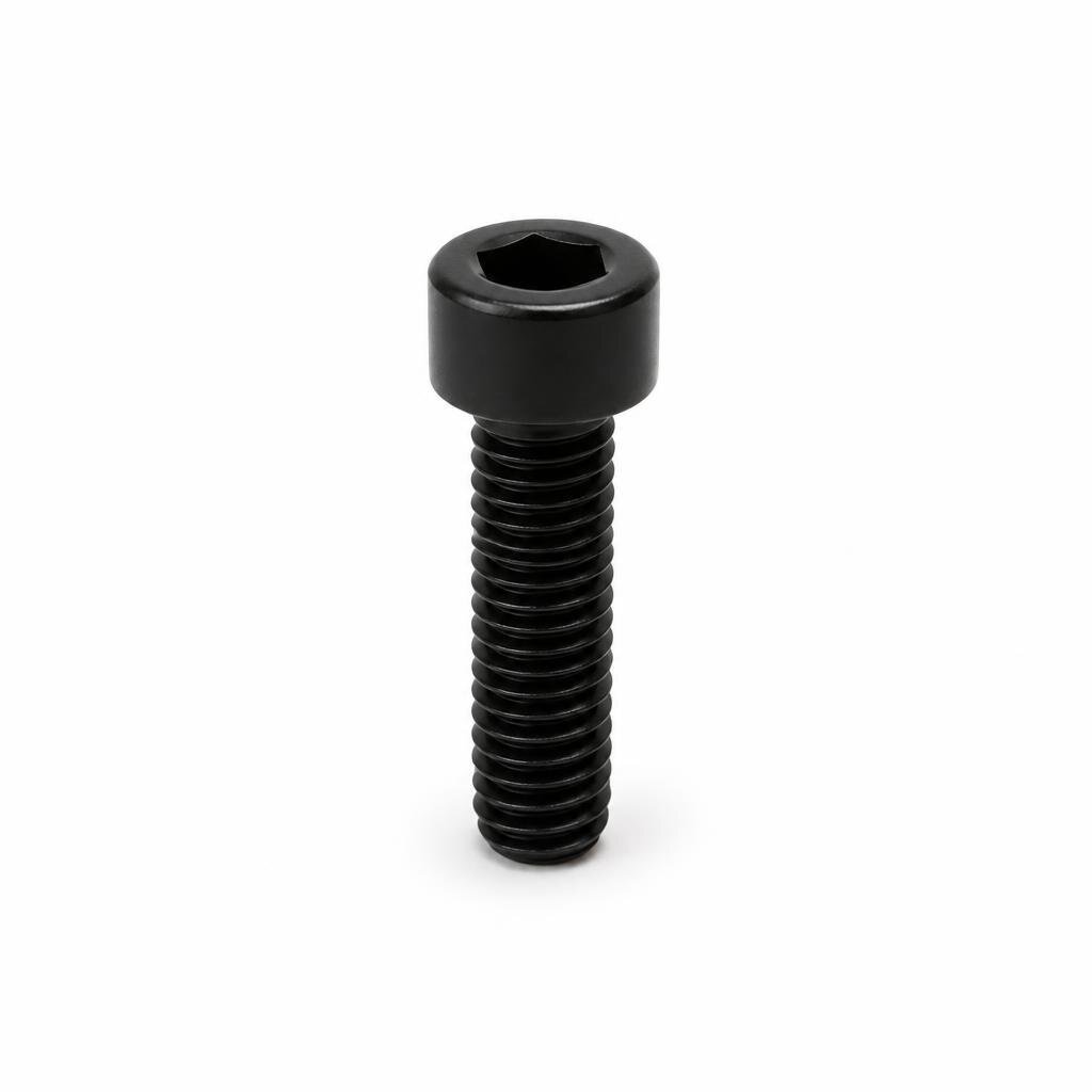 M8 X 25MM BLACK BOLT