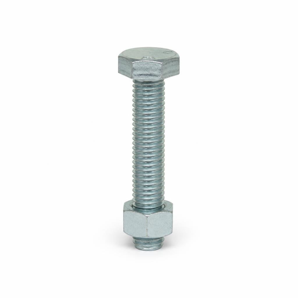 5/8" X 4" M.S BOLT & NUT