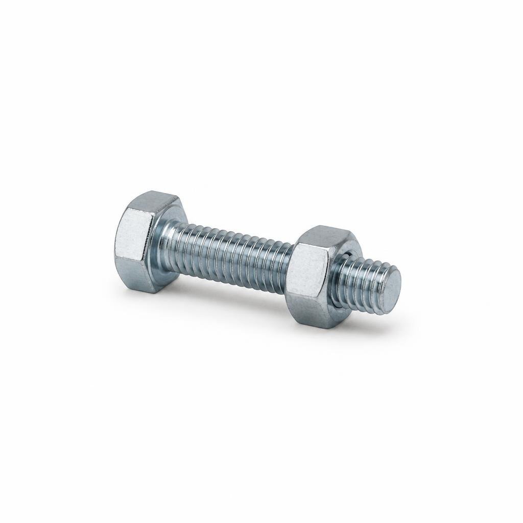 1/2" X 2" M.S BOLT & NUT