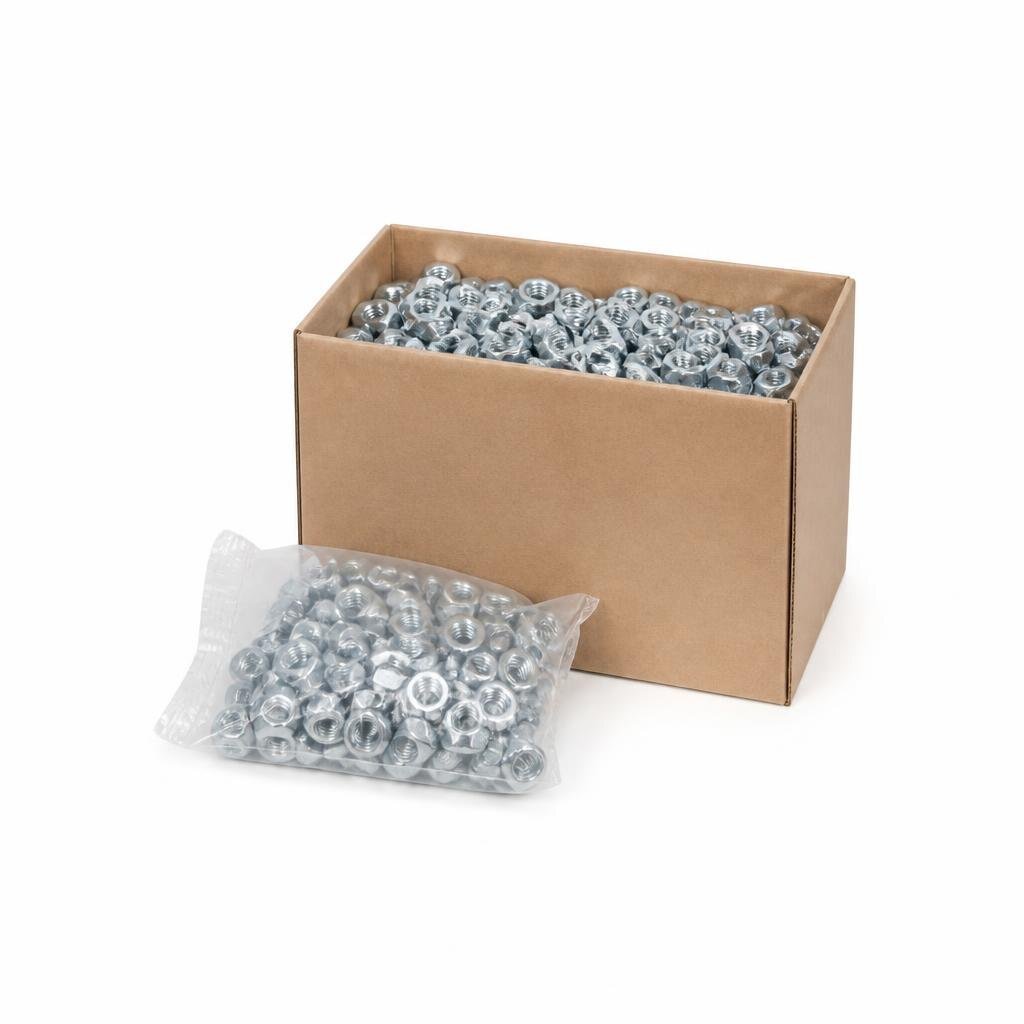 M4 G.I NUT (1000PCS/BOX)