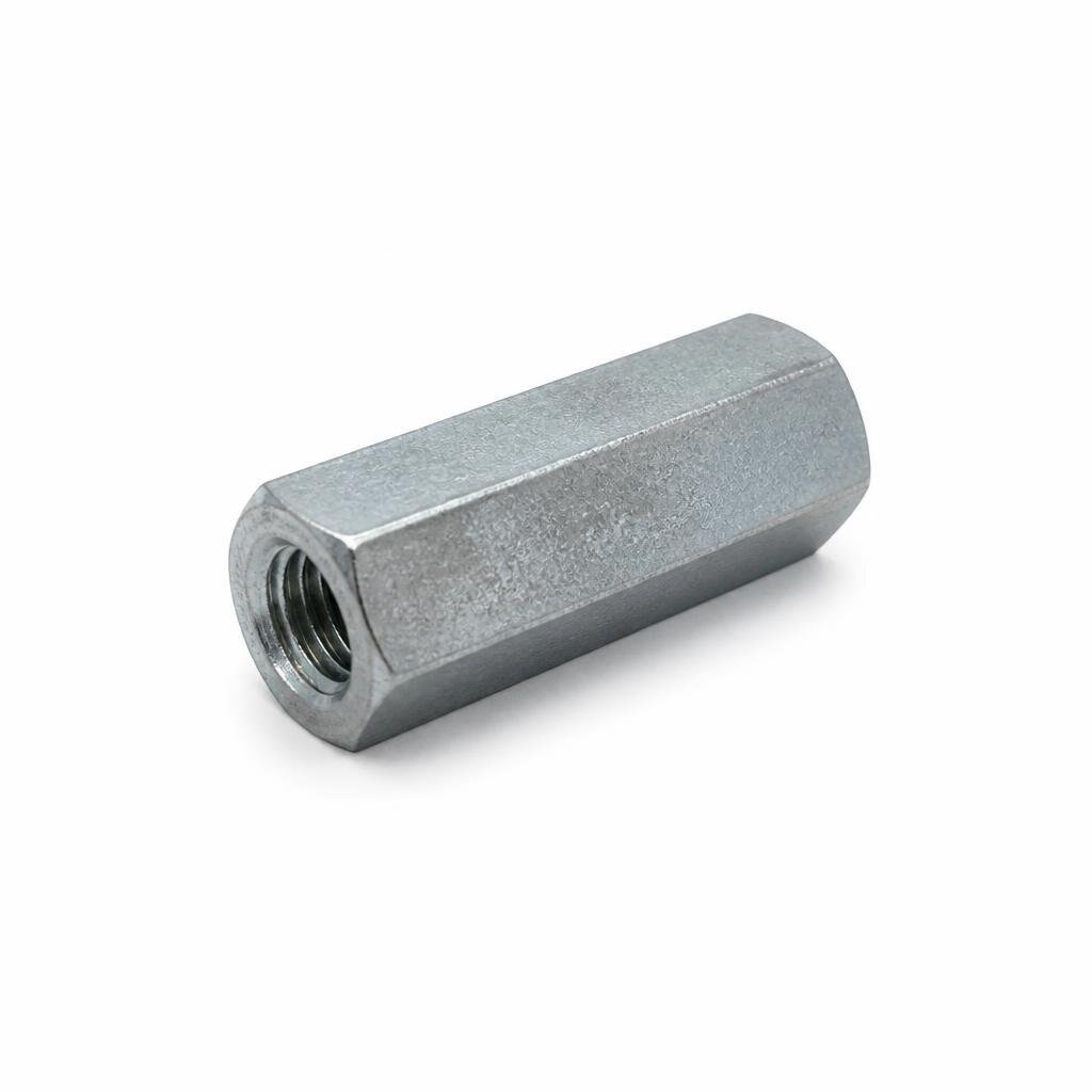 M8 G.I LONG COUPLING NUT