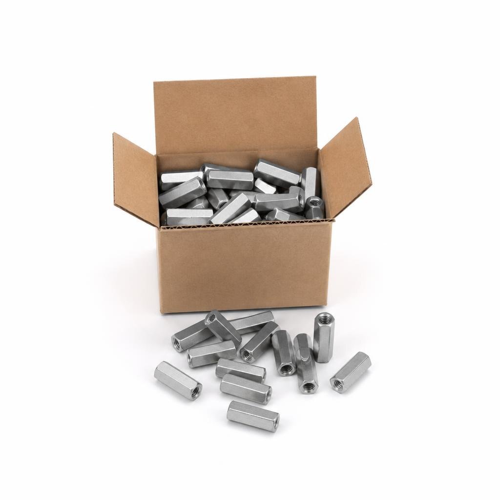 M16 G.I LONG COUPLING NUT (50PCS/BOX)