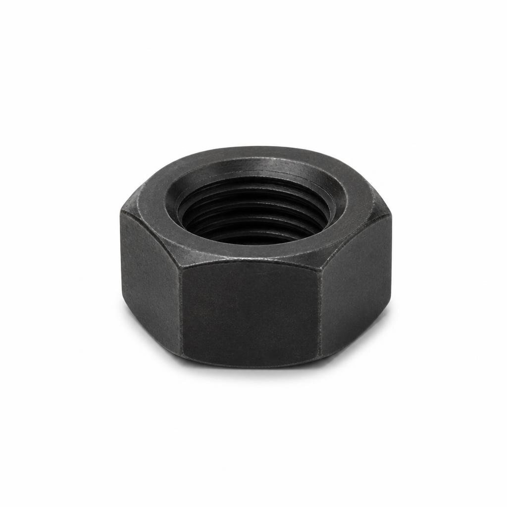 1" BLACK NUT