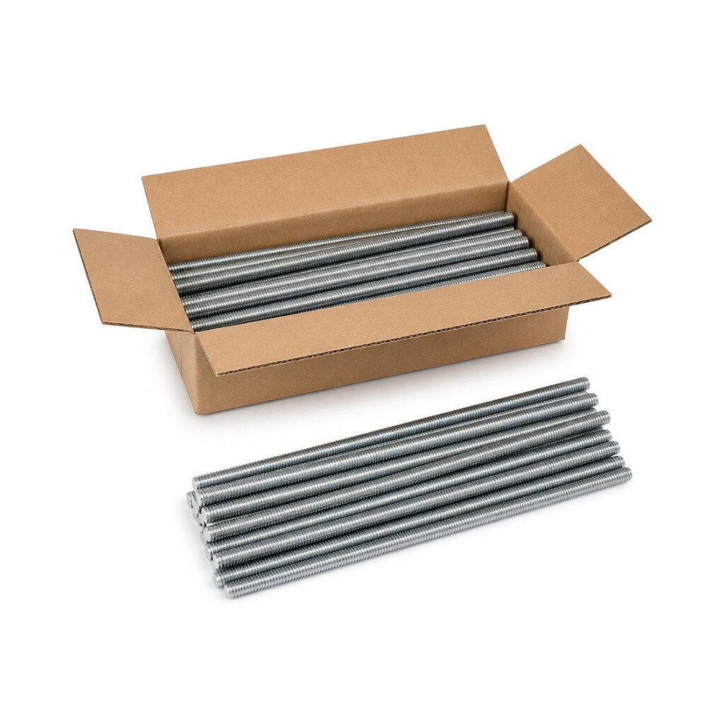 1/4" X 6' G.I THREADED STUDBOLT (50PCS/BUNDLE)