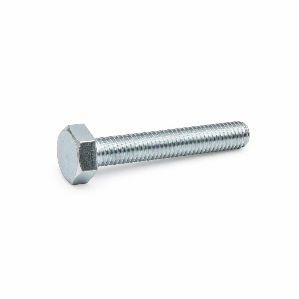 M8 X 50MM Z/P HEX BOLT