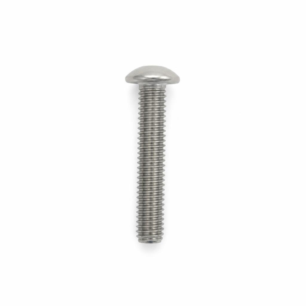 1/4" X 1" S/S ROUND HEAD BOLT