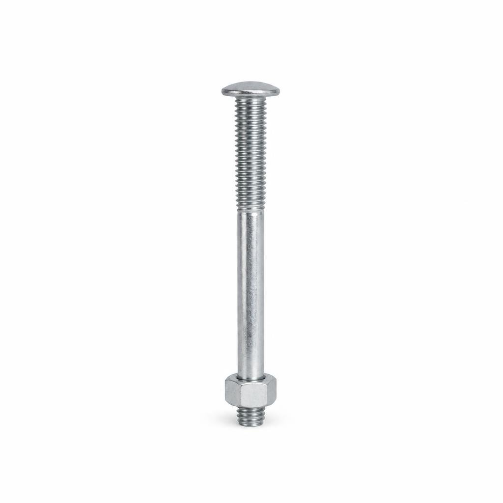 1/4" X 4" ROOFING BOLT & NUT