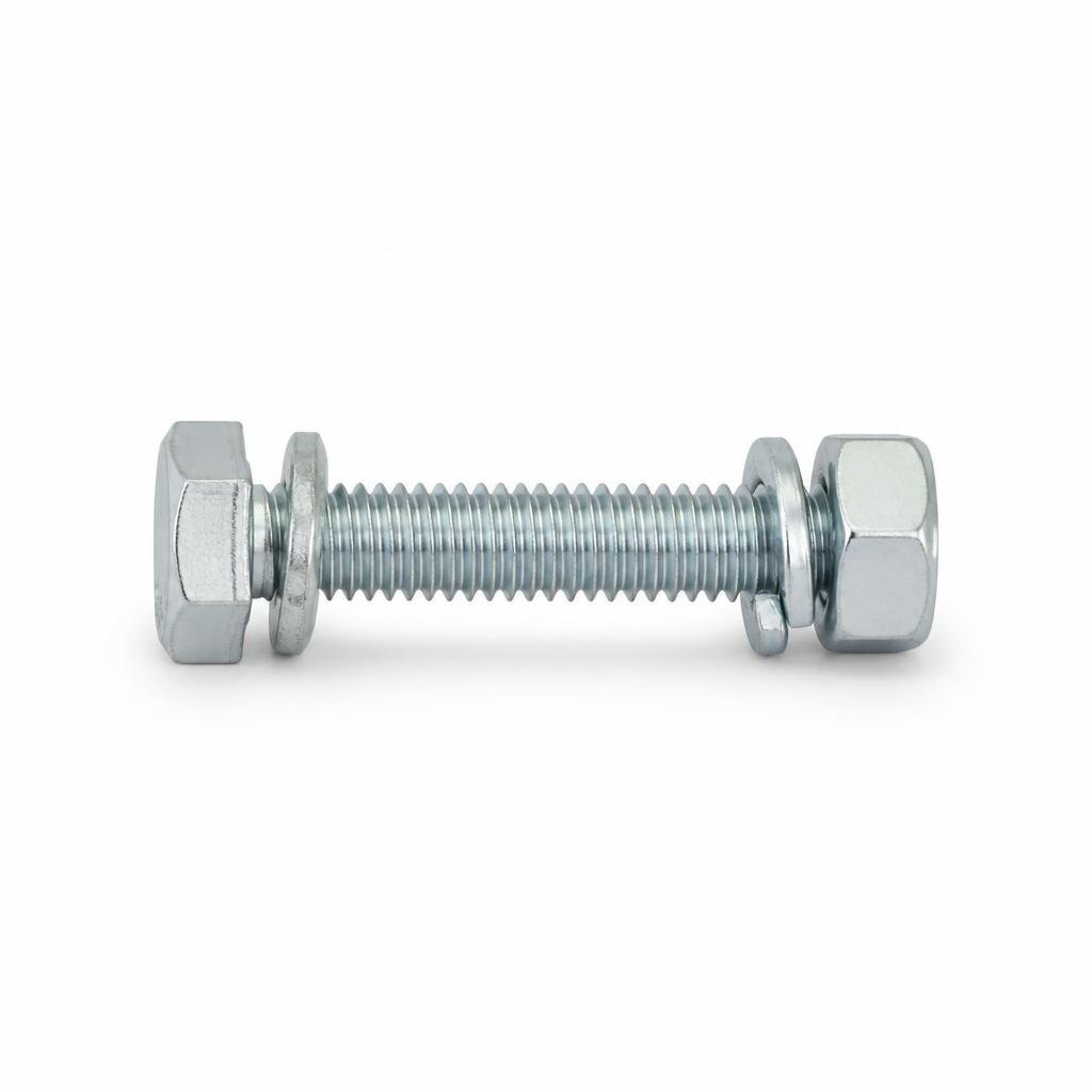 M4 X 25 Z/P M/S & FW & NUT
