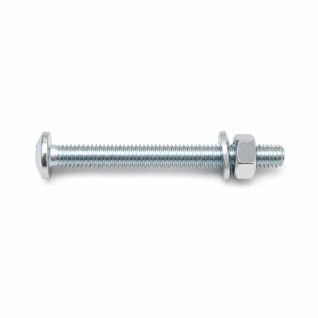 M4 X 60 Z/P M/S & FW & NUT