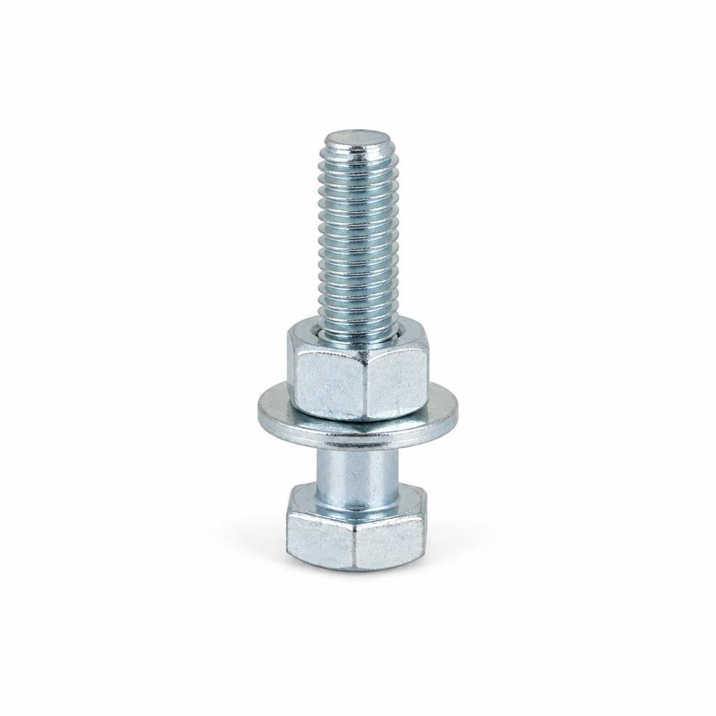 M6 X 25 Z/P M/S & FW & NUT