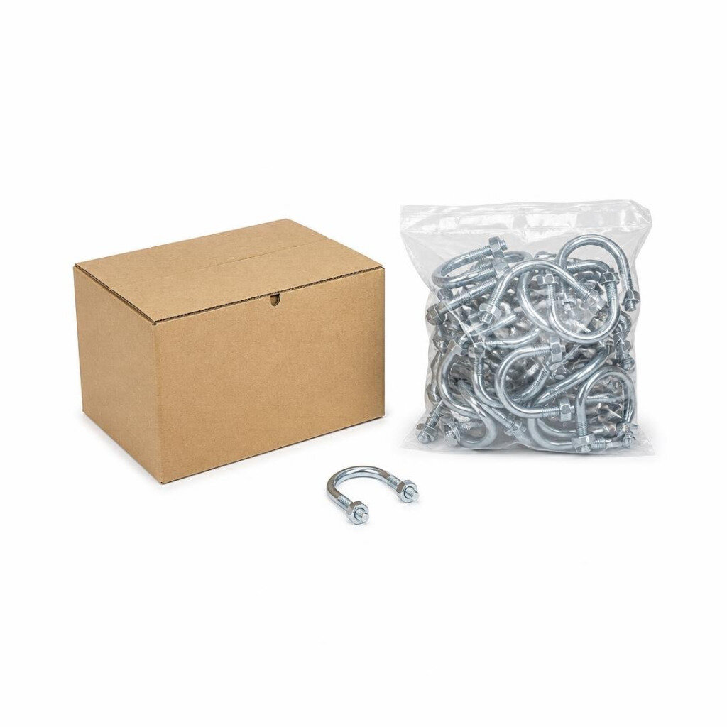 1/4" X 1/2" G.I U-BOLT (100PCS/PKT)