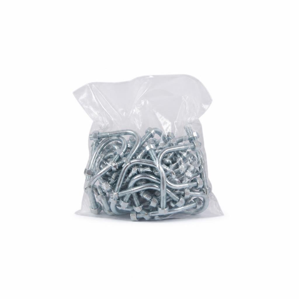1/4" X 1 1/2" G.I U-BOLT (100PCS/PKT)