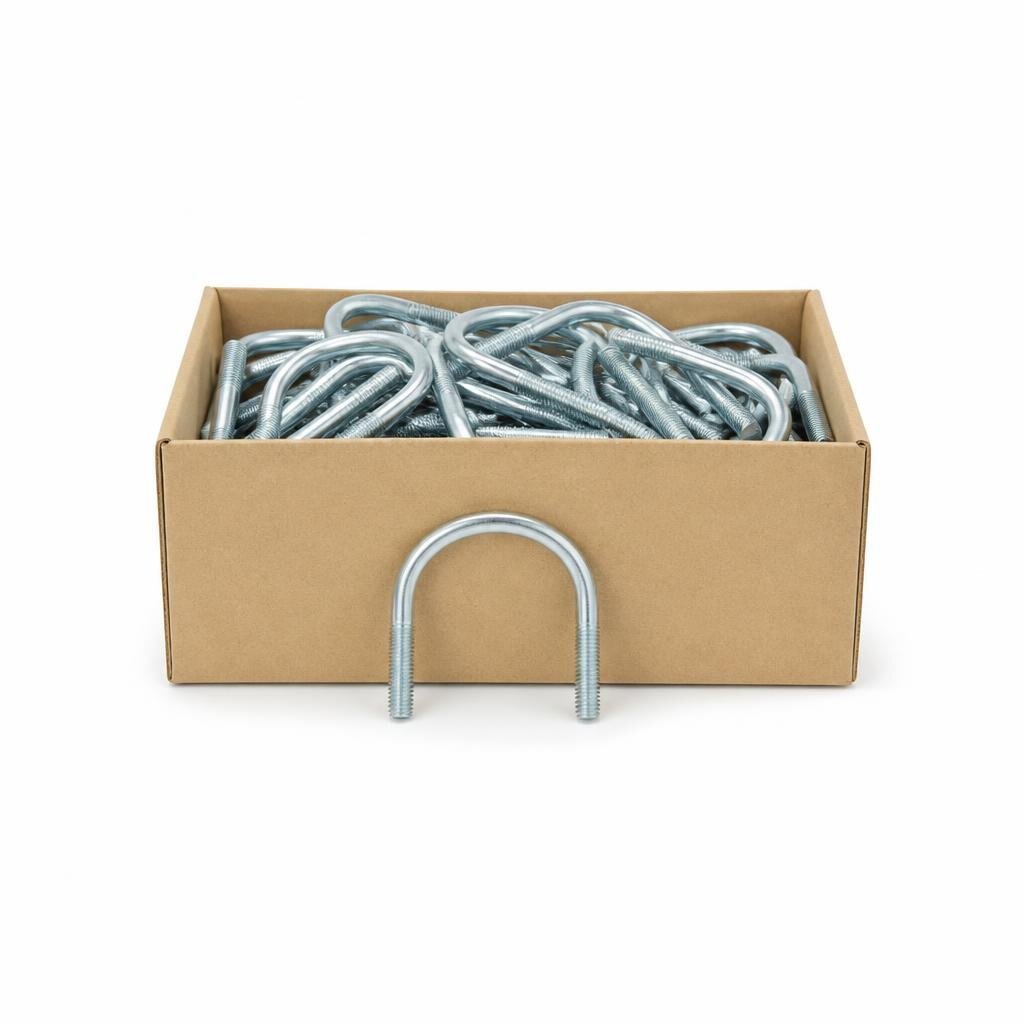 5/16" X 4" G.I U-BOLT (100PCS/PKT)
