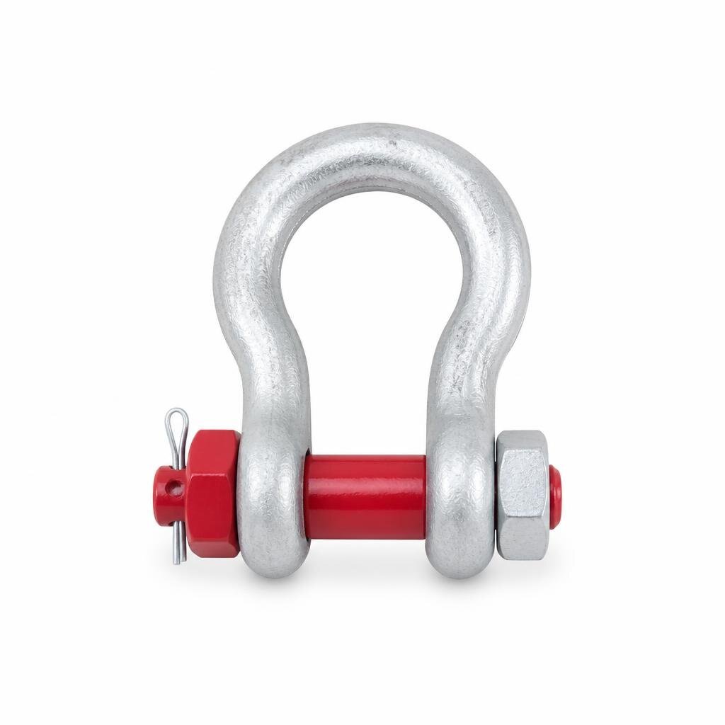 35TON J & L BOW SHACKLE W/BOLT NUT