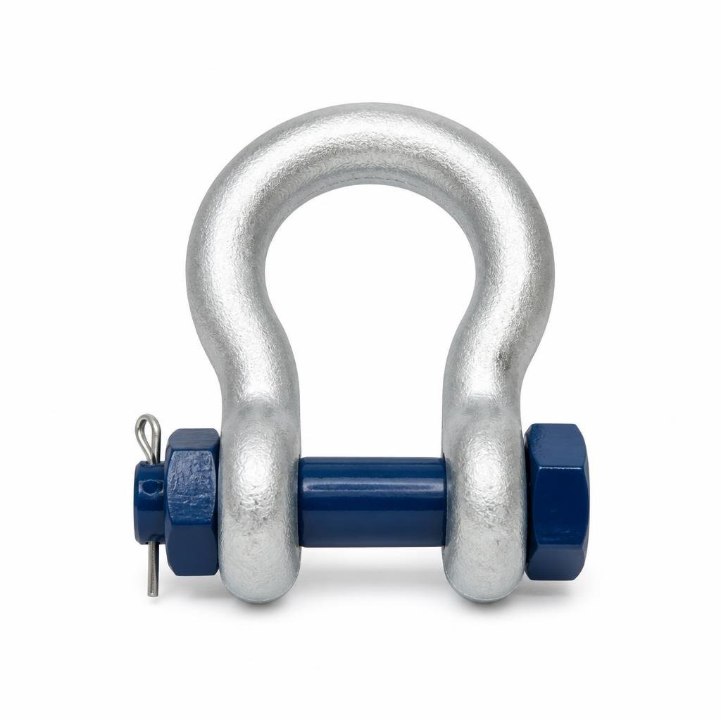 35TON X 2" 53MM J&L BOW SHACKLE WITH BOLT&NUT