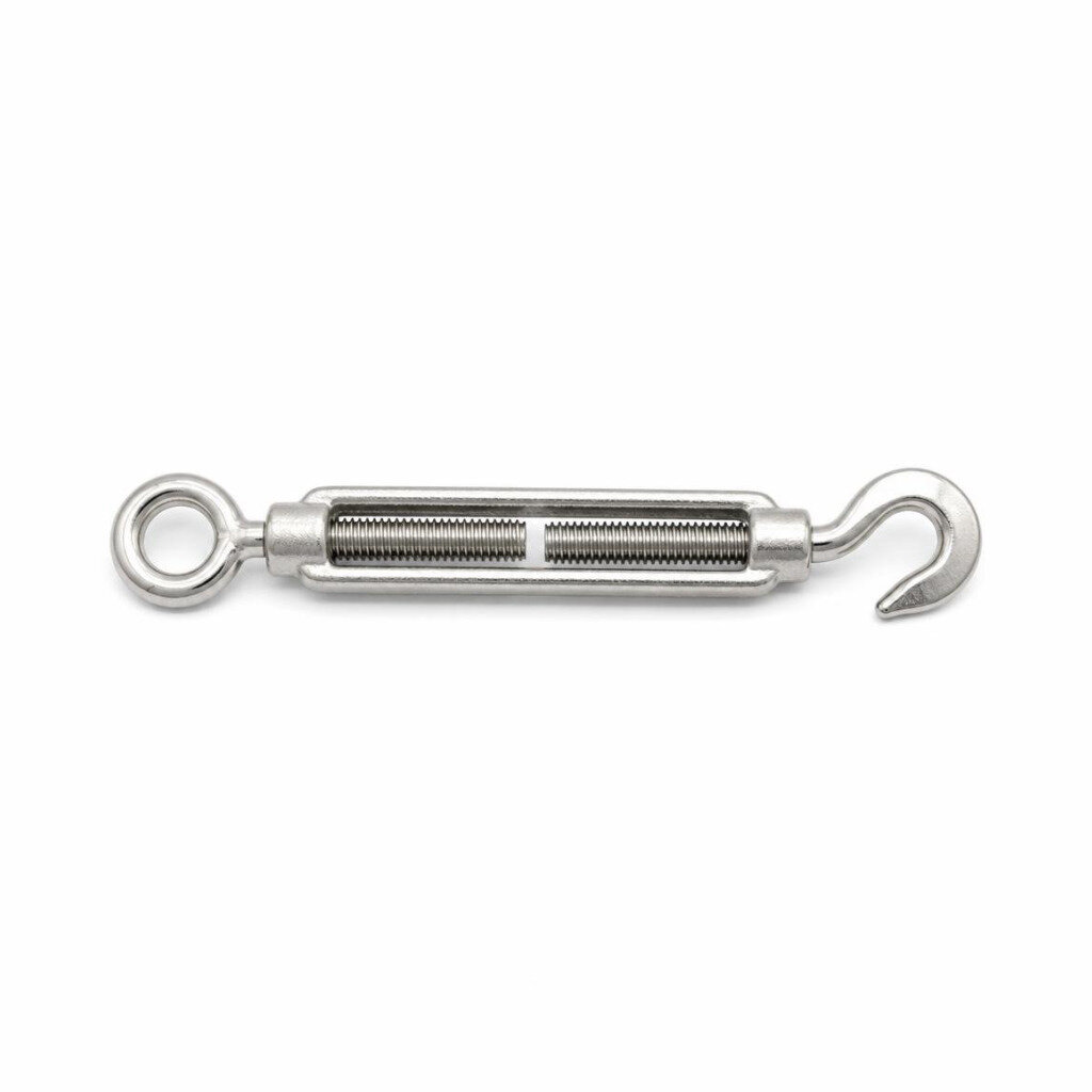 NIETZ M5 SS304 EYE/HOOK TURNBUCKLE DIN 1480 - 160250