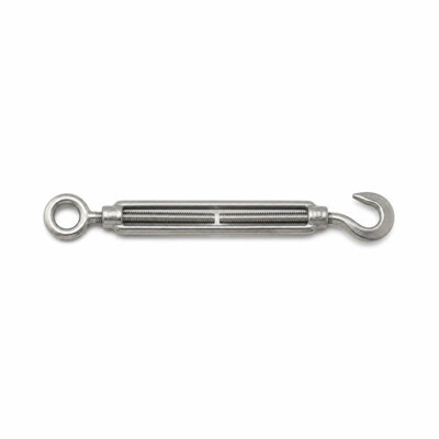 NIETZ M16 SS304 EYE/HOOK TURNBUCKLE DIN 1480 - 160249