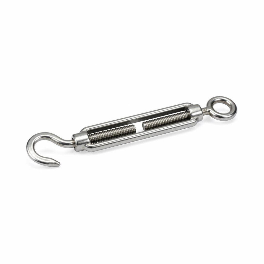 M06 1/4" STAINLESS STEEL TURNBUCKLES