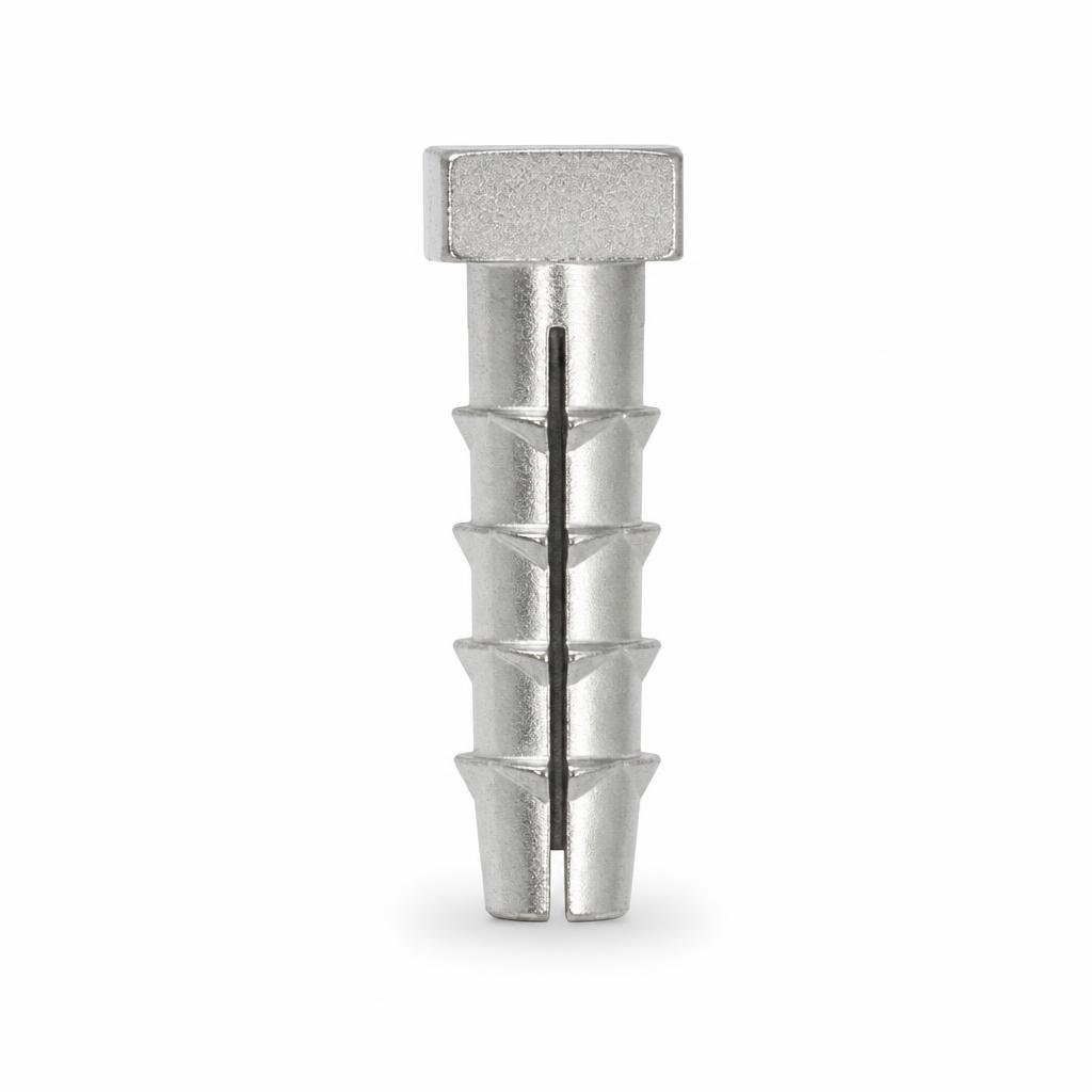 50MM S/STEEL SQUARE PLUG