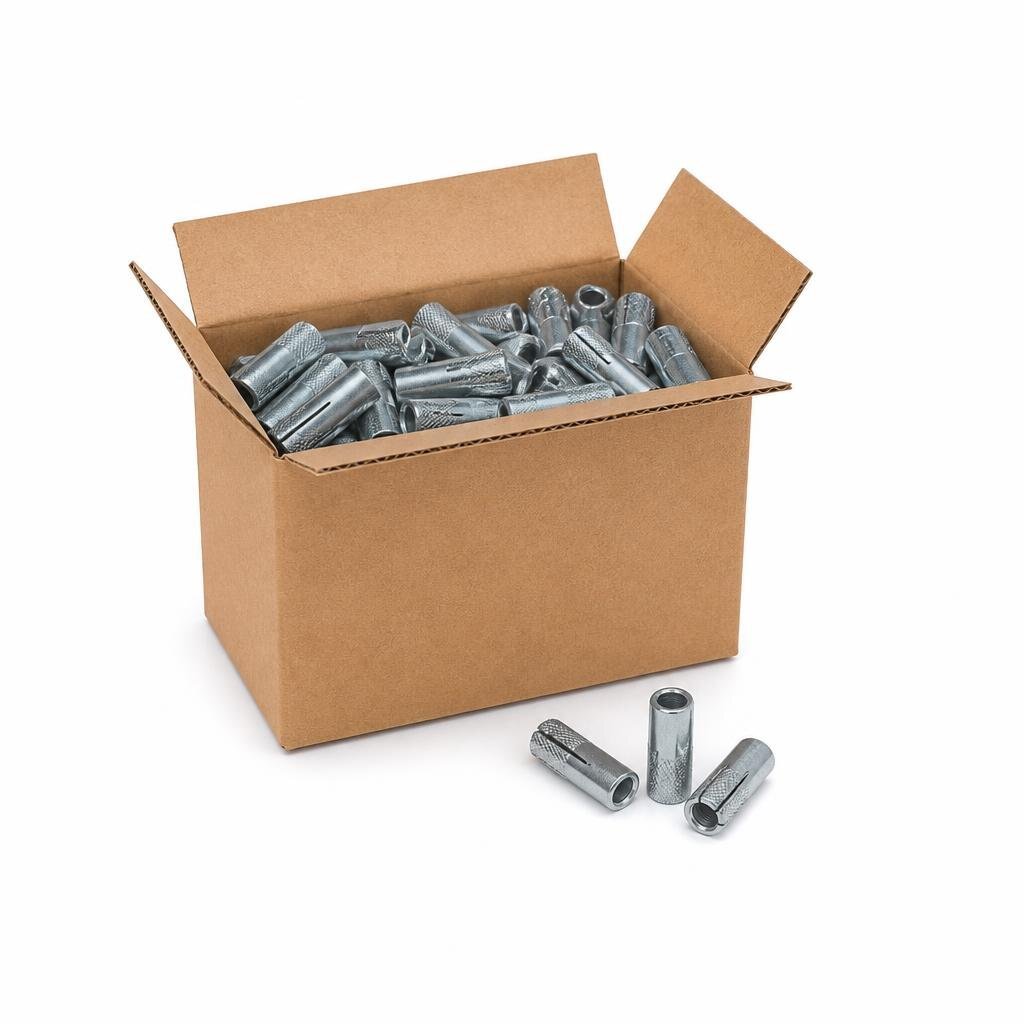 3/8" DROP IN ANCHOR (100PCS/BOX)