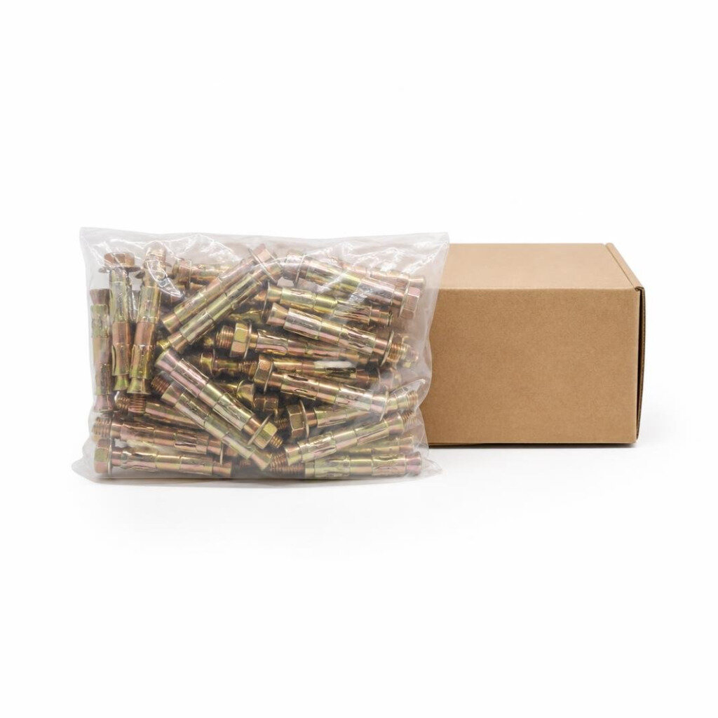 QT 5/16" X 2 3/8" SLEEVE ANCHOR (WALL PLUG) - SIRIM (100PCS/BOX)