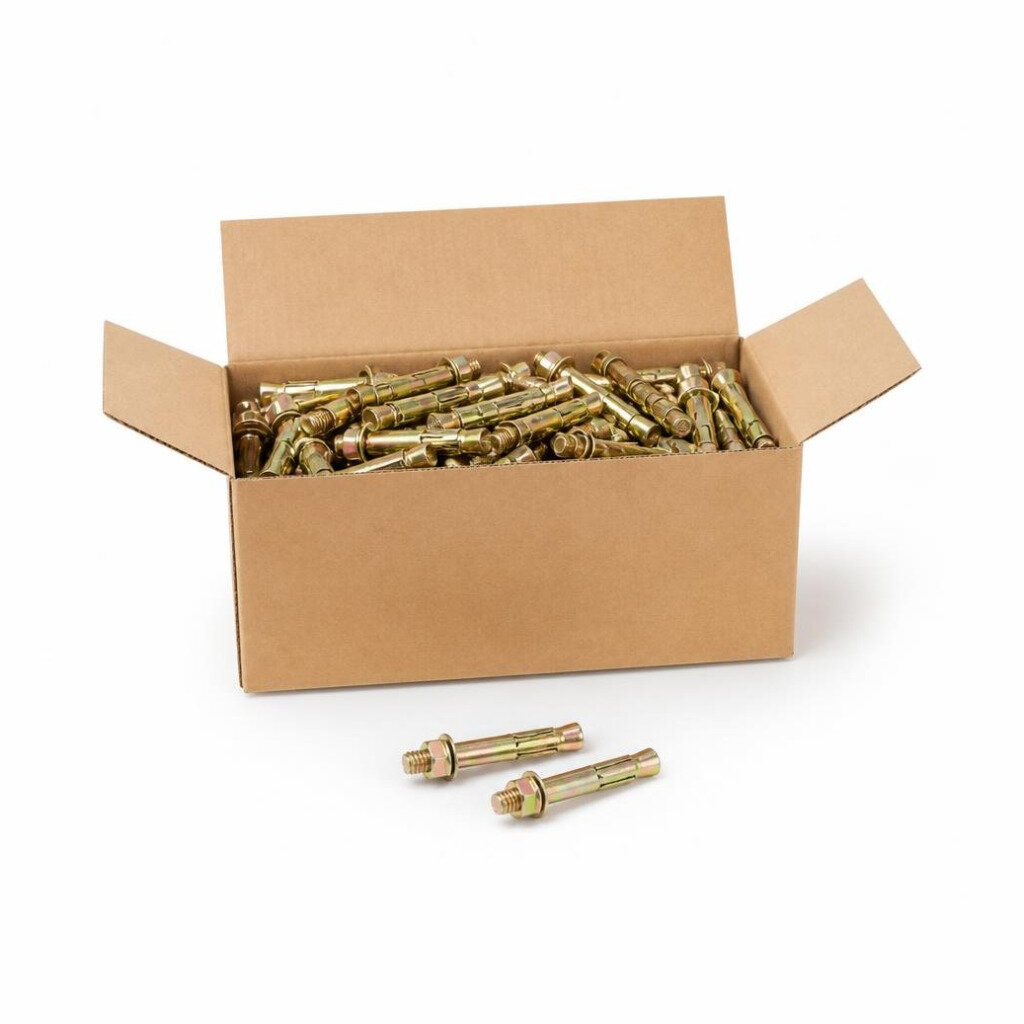 QT 5/16" X 2 5/8" SLEEVE ANCHOR (WALL PLUG) - SIRIM (100PCS/BOX)