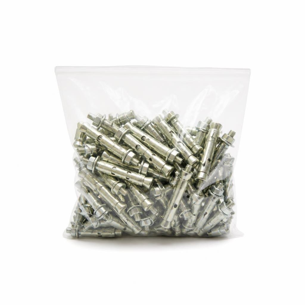 QT 3/8" X 4 1/2" 2-SLEEVE ANCHOR (WALL PLUG) - SIRIM (100PCS/BOX)