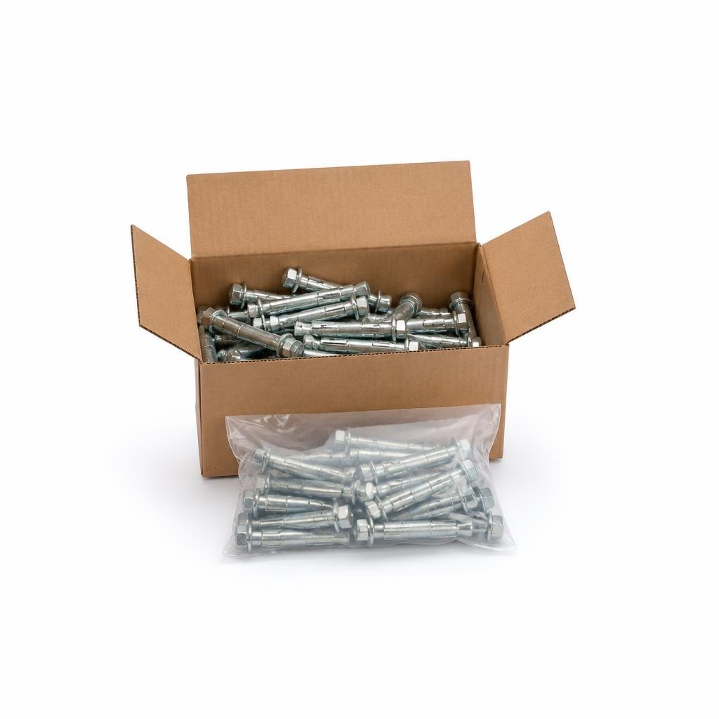 QT 1/2" X 3 1/8" SLEEVE ANCHOR (WALL PLUG) - SIRIM (50PCS/BOX)