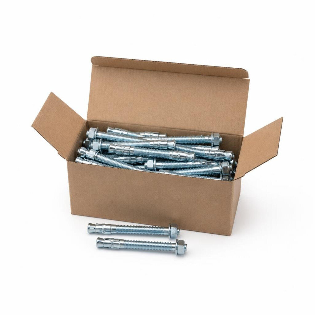 QT 5/8" X 5" SLEEVE ANCHOR (WALL PLUG) - SIRIM (25PCS/BOX)