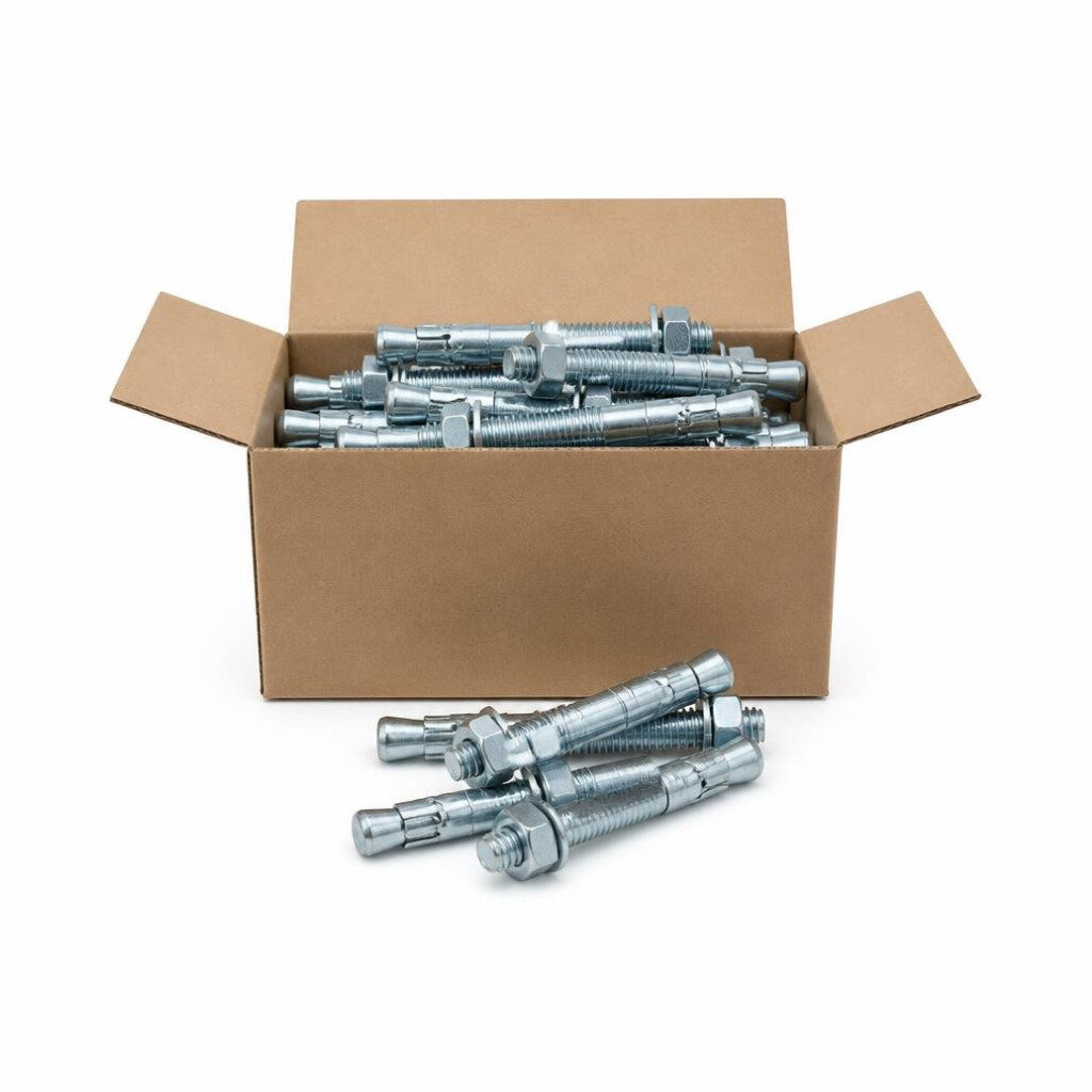 QT 5/8" X 6" SLEEVE ANCHOR (WALL PLUG) - SIRIM (20PCS/BOX)