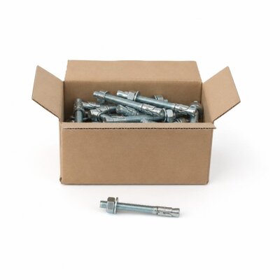 QT M16 X 100MM ZP PK WEDGE ANCHOR (50PCS/BOX)