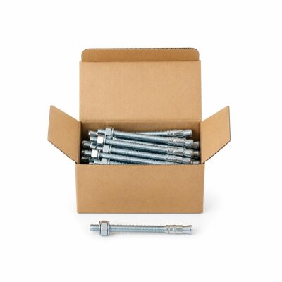 QT M16 X 150MM ZP PK WEDGE ANCHOR (20PCS/BOX)