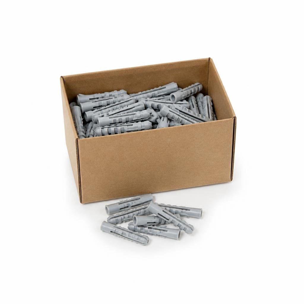 QT 6 X 55MM NYLON ANCHOR (200PCS/BOX)