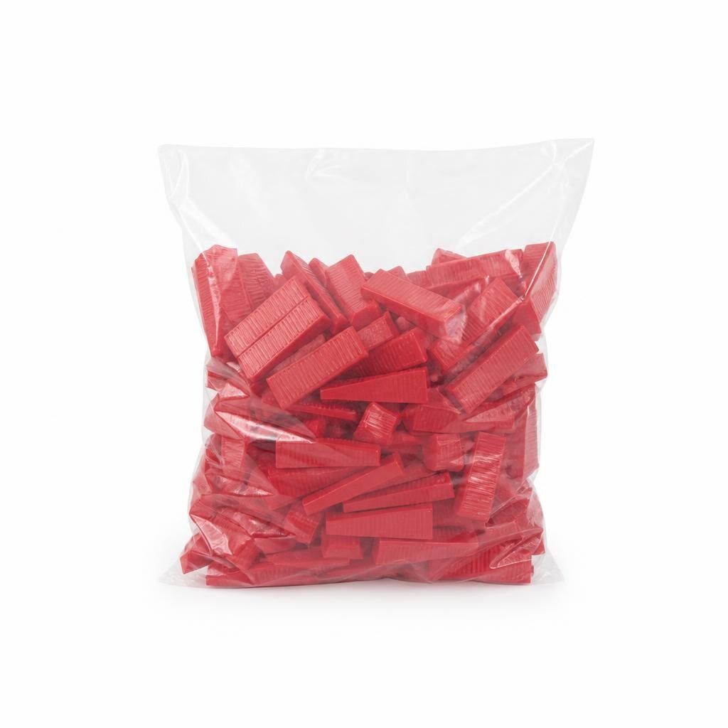 TILE LEVELLING WEDGE RED (100PCS/PKT)