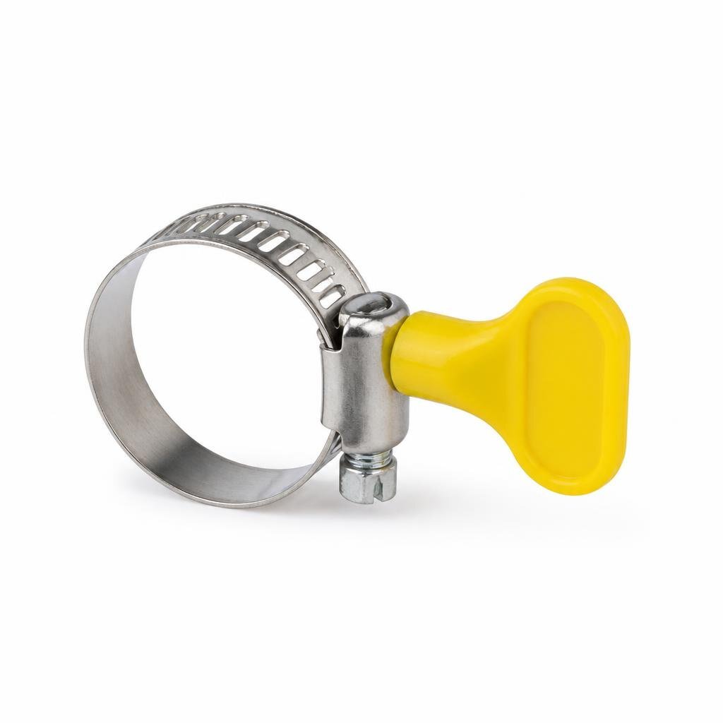 M-ORBIT OO# 13-19MM MILD STEEL HOSE CLIP WITH HANDLE