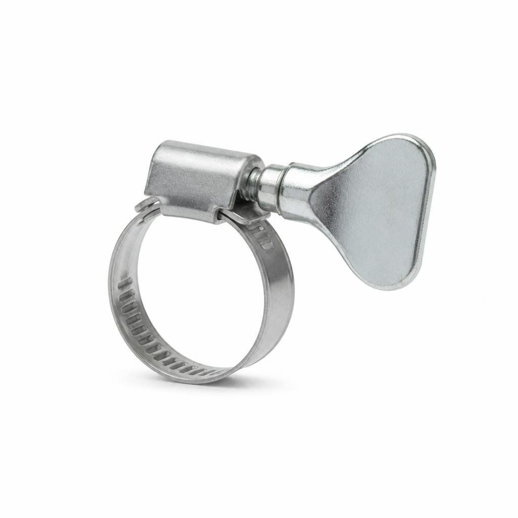 M-ORBIT O# 16-22MM MILD STEEL HOSE CLIP WITH HANDLE