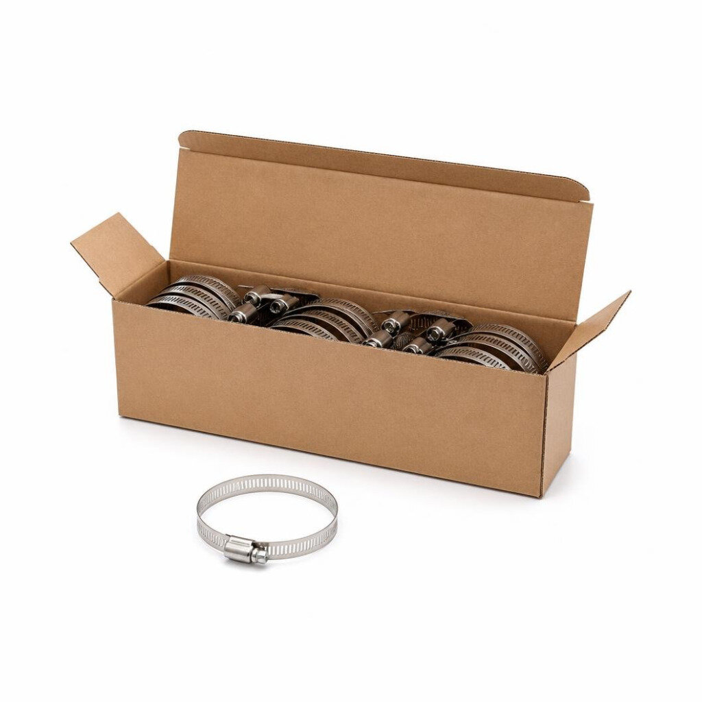 NIETZ 140MM 5 1/2" 118-140MM S304 S/STEEL HOSE CLIP - 537-02-140 (10PCS/BOX)