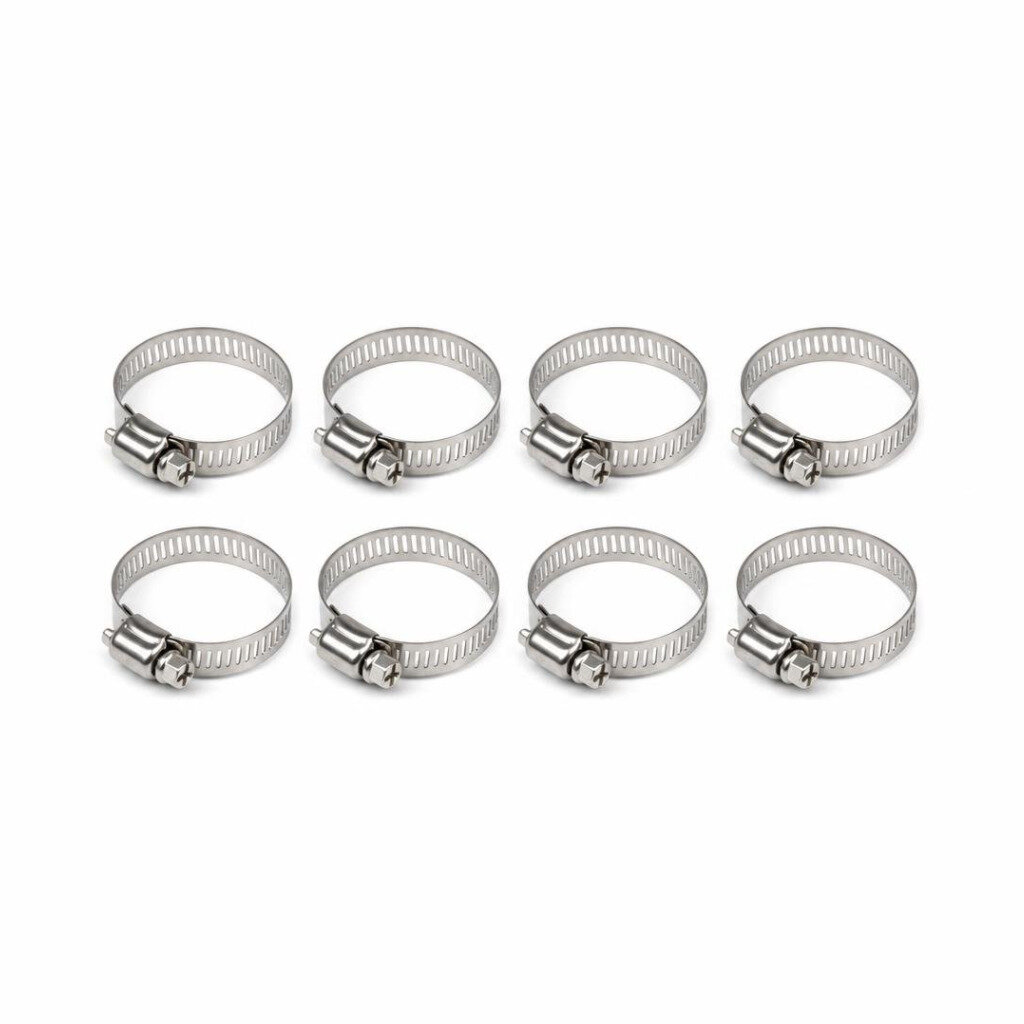 SOVA UNION 8PCS S/STEEL HOSE CLIP