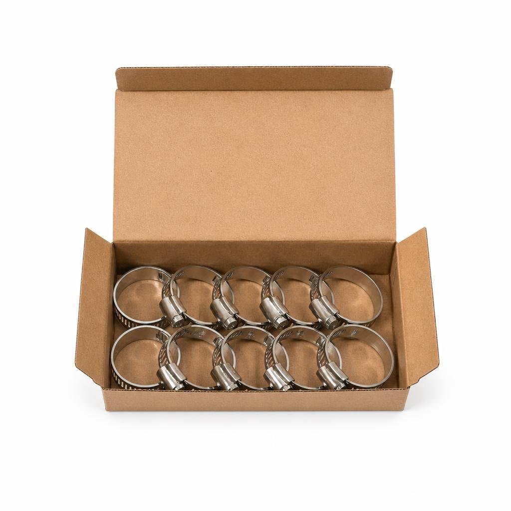 ORBIT 430 3X# 60-80MM S/STEEL HOSE CLIP (10PCS/BOX)