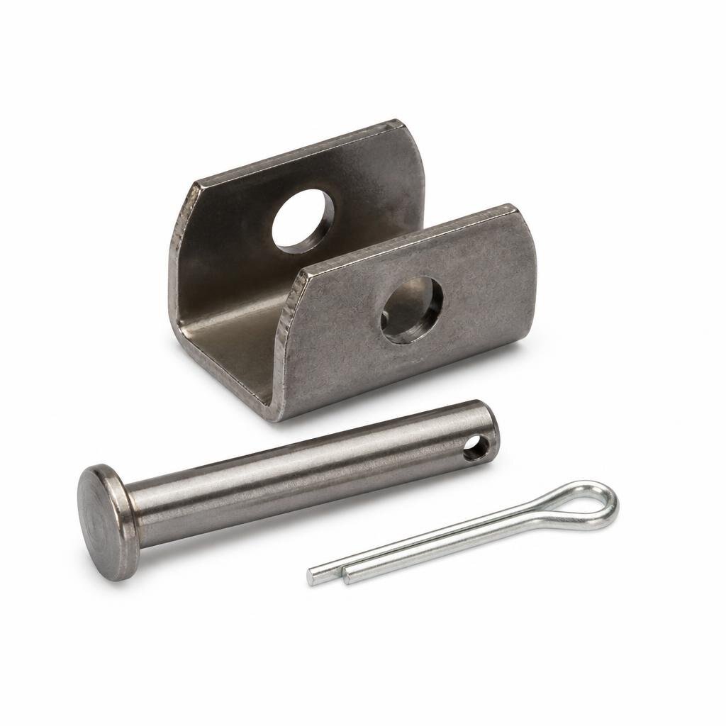 C006 3/8" X 1 1/2" X 2" BRACKET DOOR SET - WELDING