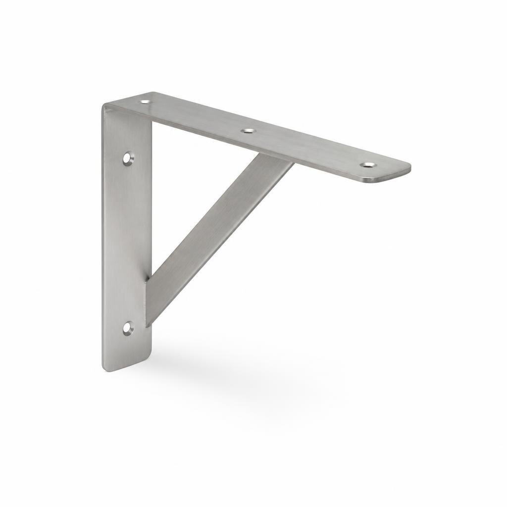 6" X 8" X 4.0MM S/STEEL SHELF BRACKET