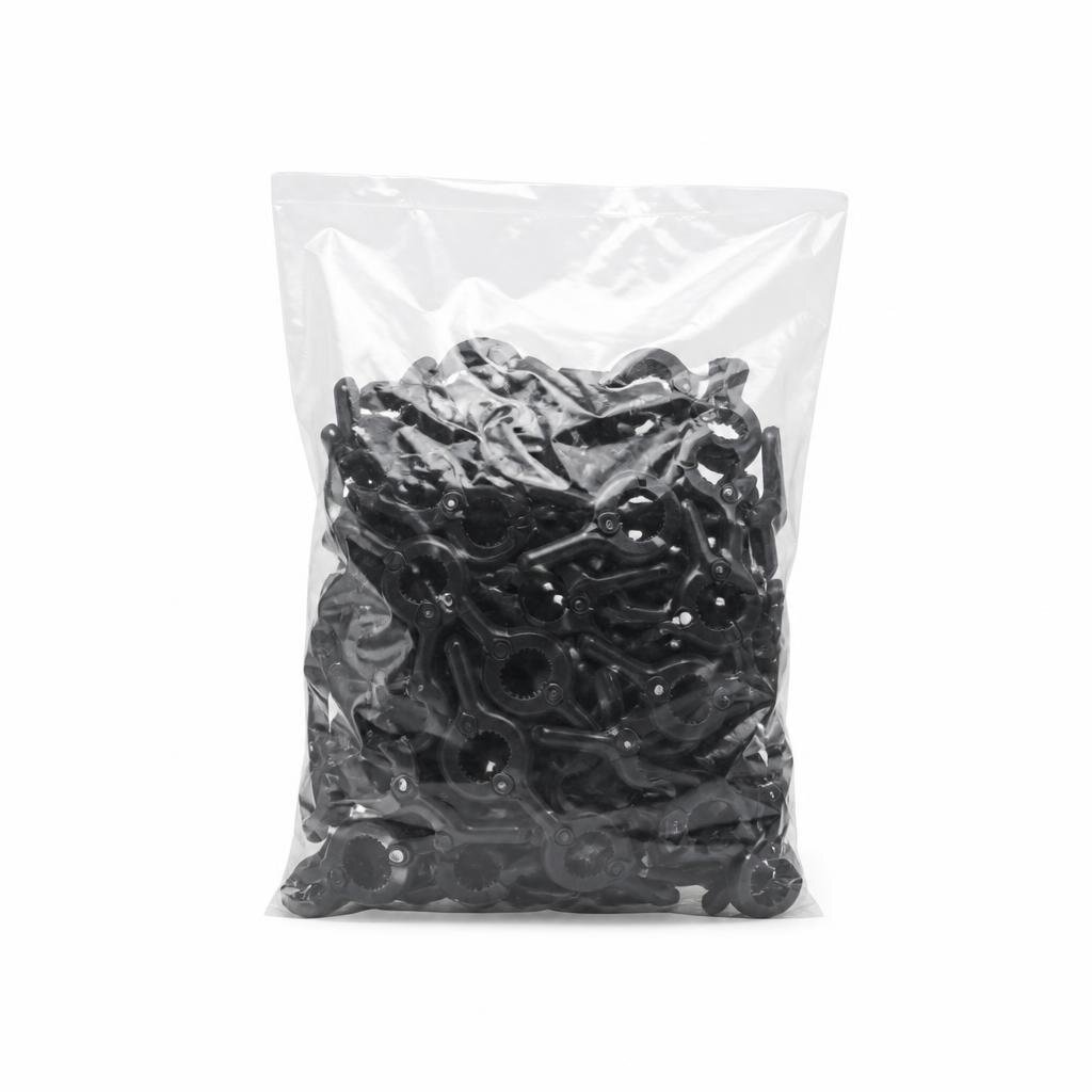 JW 20MM PVC SPRING CLIP (100PCS/BAG)