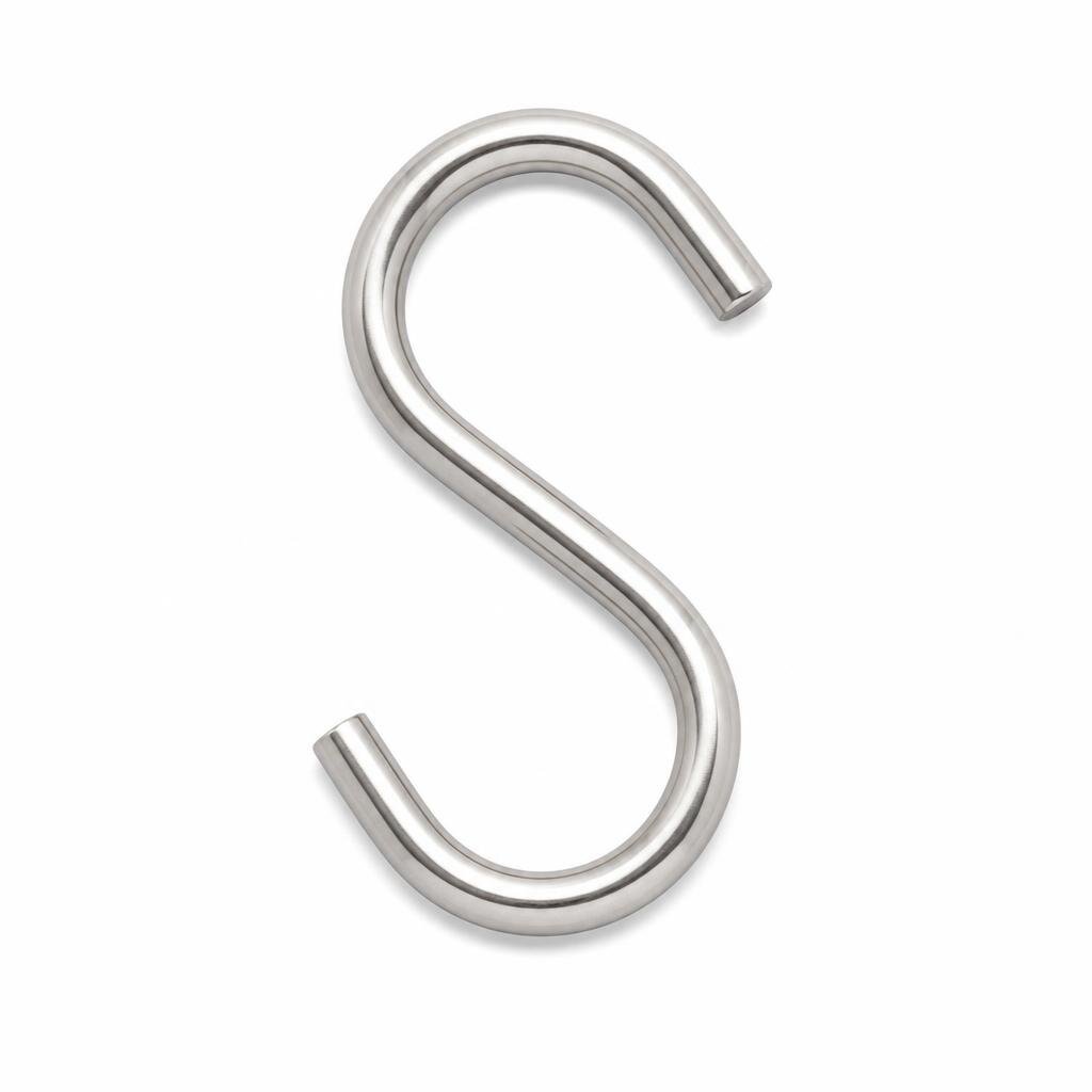 3.0" S/STEEL S HOOK