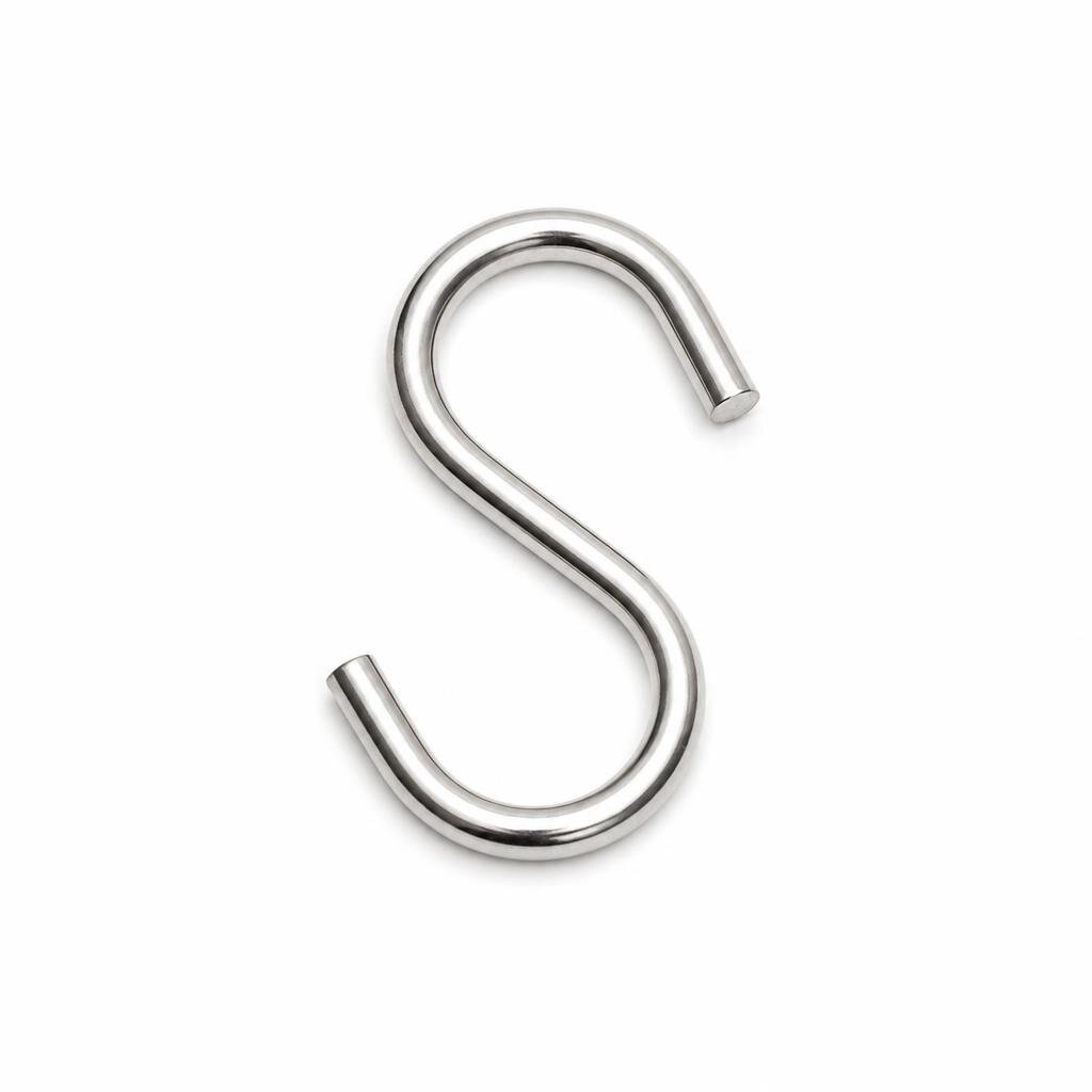 4.5" S/STEEL S HOOK