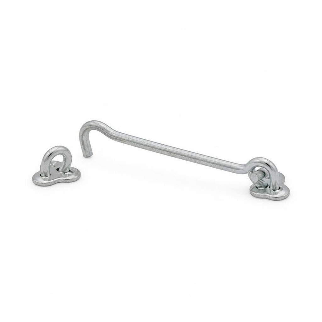 3" GALVANIZED IRON HOOKS & EYES